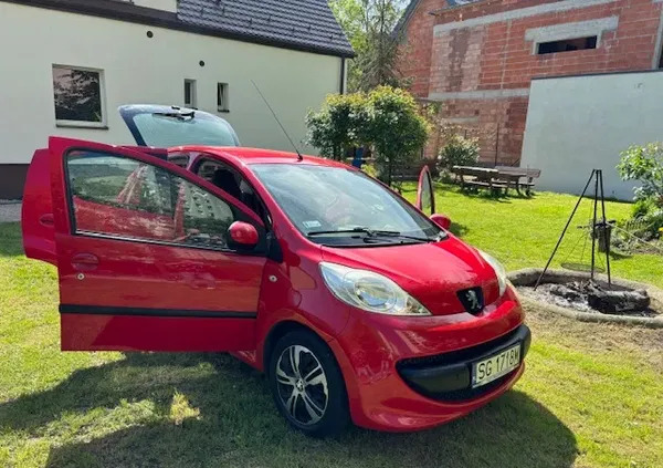 warmińsko-mazurskie Peugeot 107 cena 6900 przebieg: 249000, rok produkcji 2007 z Gliwice